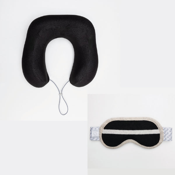 Combo LUNA 2.0 Luxury Travel Pillow + MEDITATION Mask