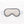 Loup pour les yeux en forme de masque de ski en laine mérinos beige et gris / Eye mask made of merino wool in ski goggle shape beige made in Canada by Volprivé. 