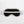 Masque de sommeil noir en forme de lunette de ski laine mérinos / Sleep mask shaped like a ski goggle in merino wool black made in Canada.