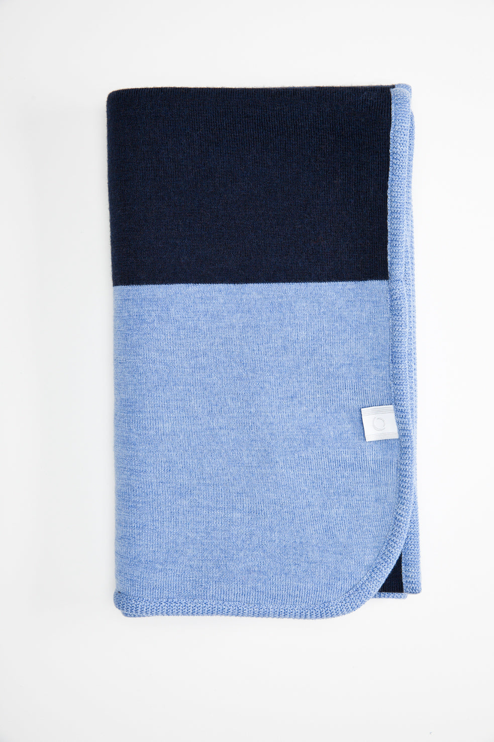 Couverture Jetée En Laine Mérinos 100% Naturelle - Double Couche Couleur Ivoire - Grande Taille